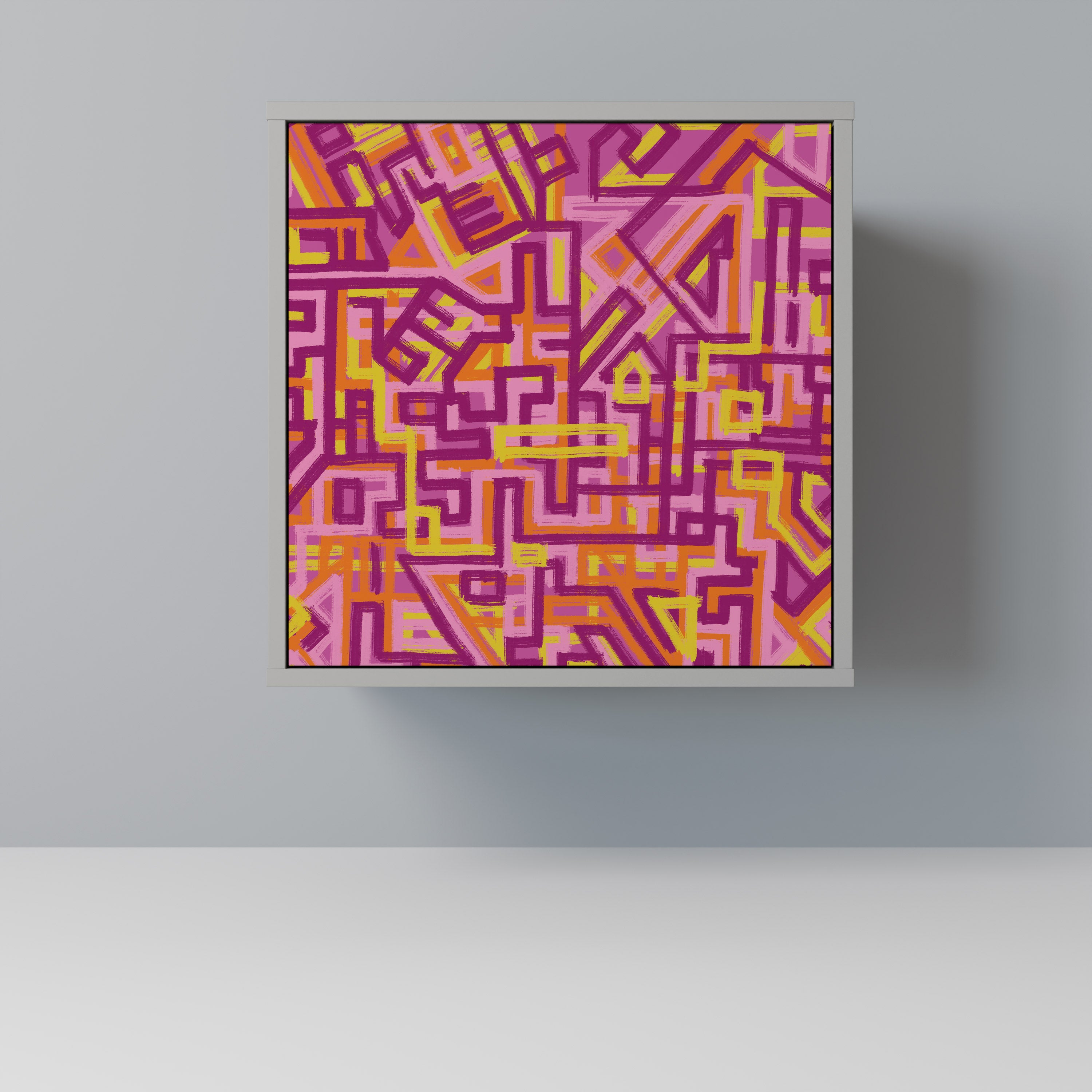 LOVELY MEMORIES Sideboard mit 1 Tür in Grau