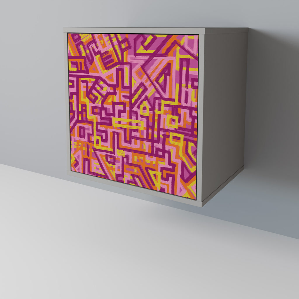 LOVELY MEMORIES Sideboard mit 1 Tür in Grau