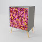 LOVELY MEMORIES Sideboard mit 1 Tür in Grau