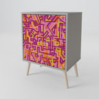 LOVELY MEMORIES Sideboard mit 1 Tür in Grau