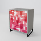 KALEIDOSCOPIC CUBISM Sideboard mit 1 Tür in Grau