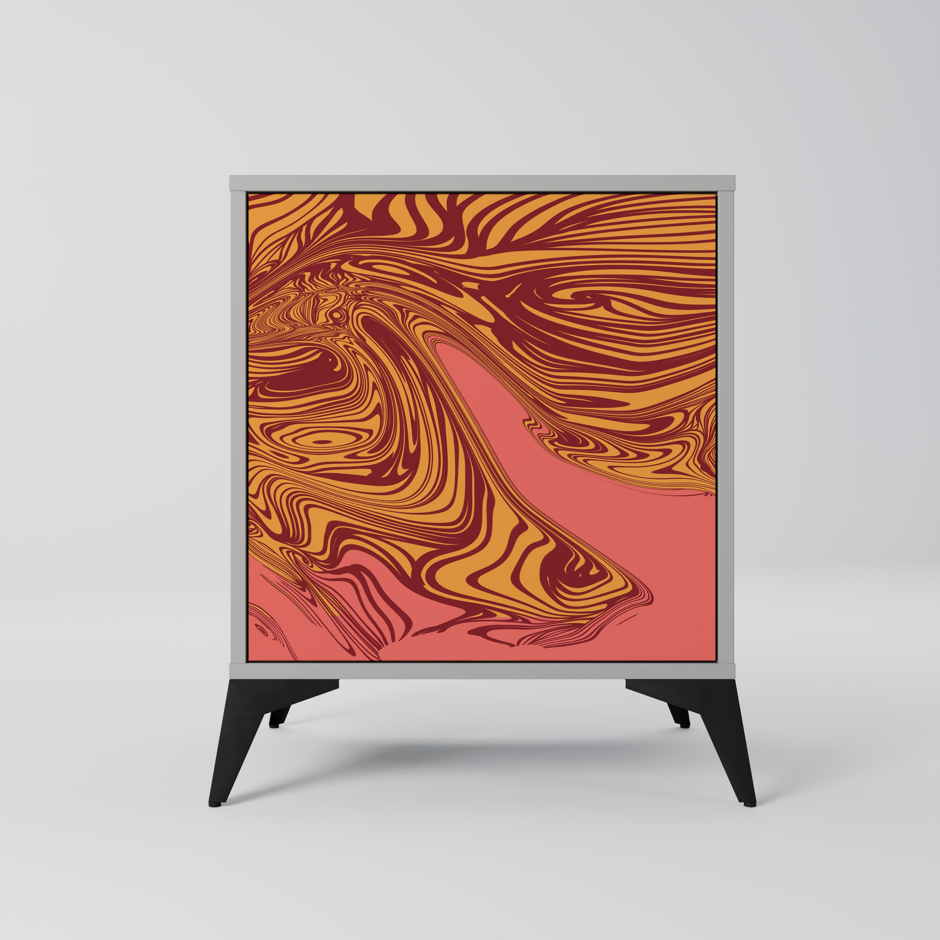 FLOATING THOUGHTS Sideboard mit 1 Tür in Grau