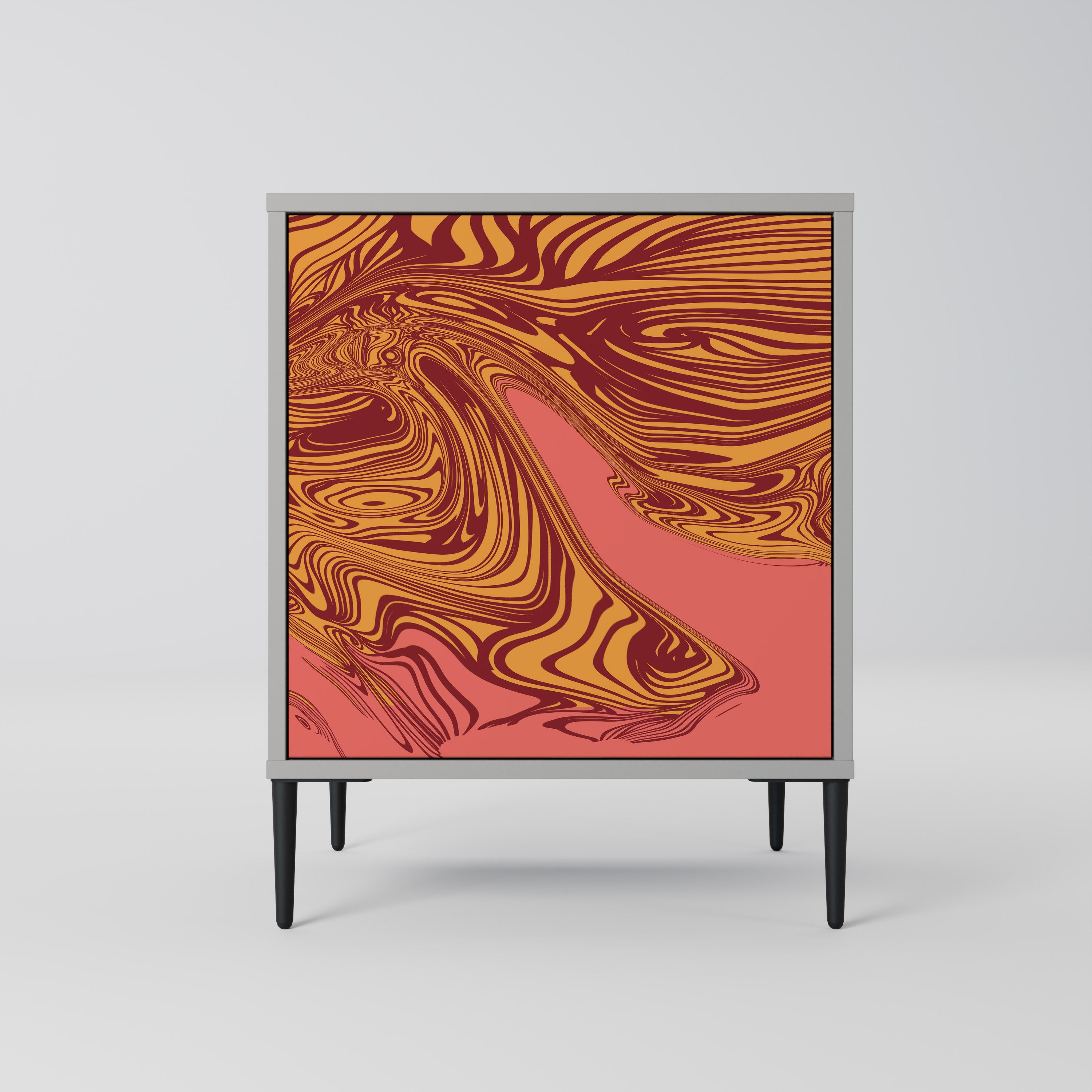 FLOATING THOUGHTS Sideboard mit 1 Tür in Grau
