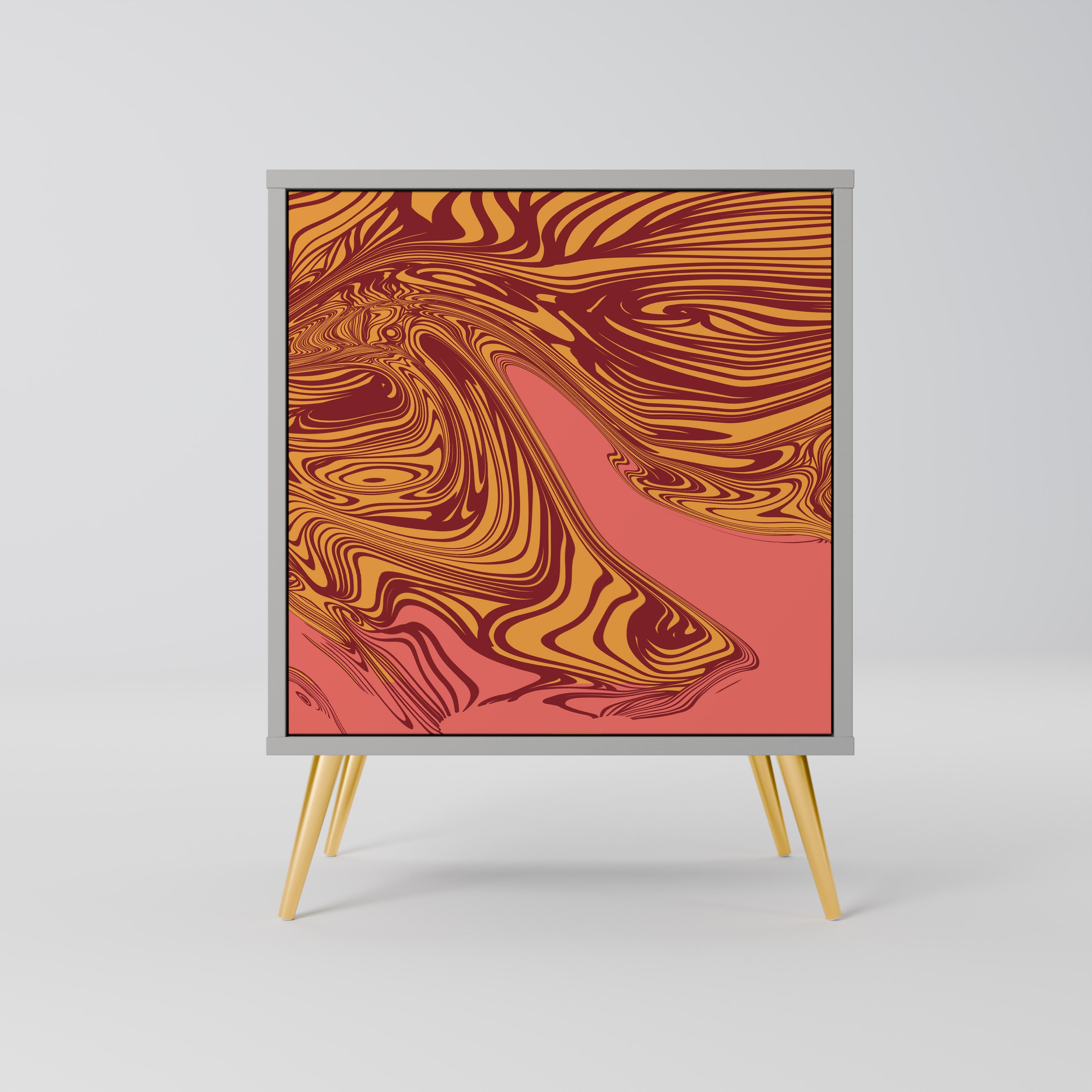 FLOATING THOUGHTS Sideboard mit 1 Tür in Grau