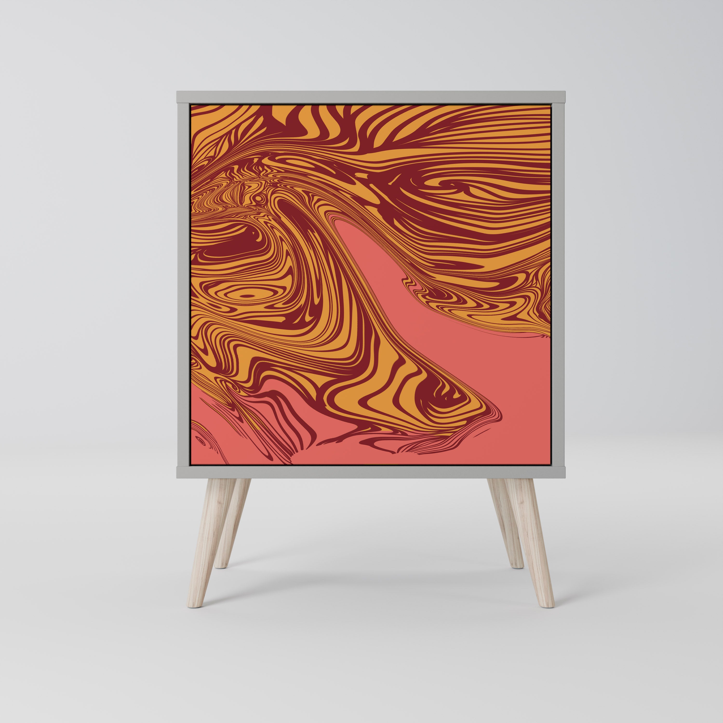 FLOATING THOUGHTS Sideboard mit 1 Tür in Grau