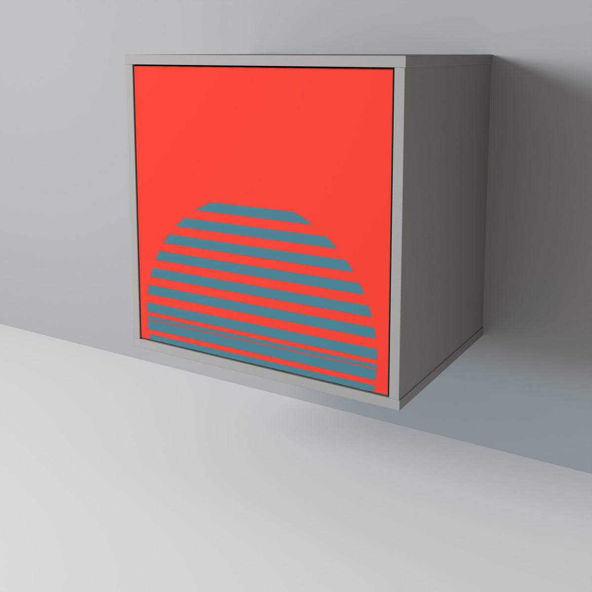 RISING GEOMETRY STARS 1-türiges Sideboard