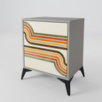 EXCEPTIONAL STREAM Sideboard mit 1 Tür in Grau