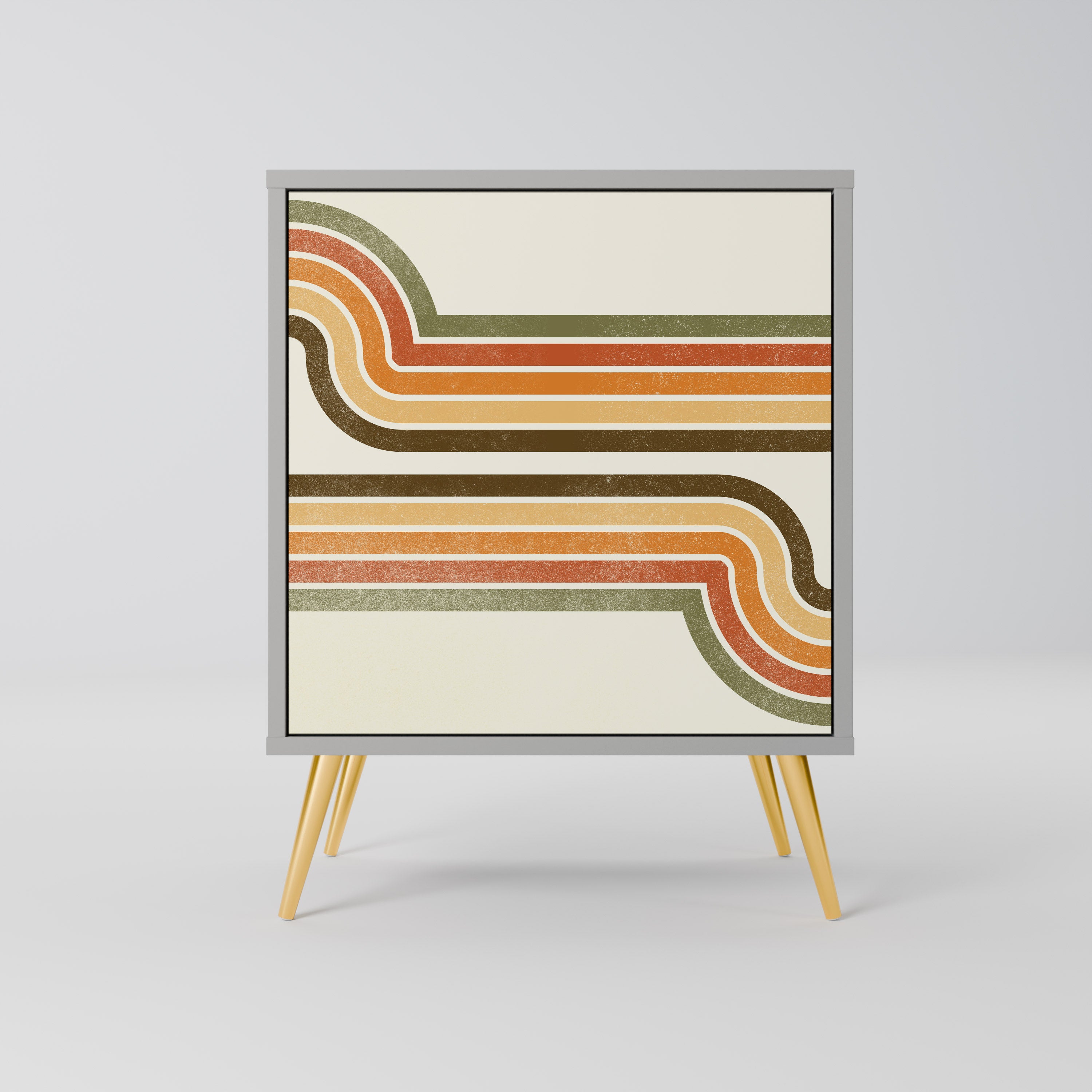 EXCEPTIONAL STREAM Sideboard mit 1 Tür in Grau