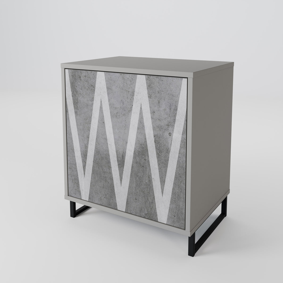 SOLID ZIG ZAG 1-türiges Sideboard