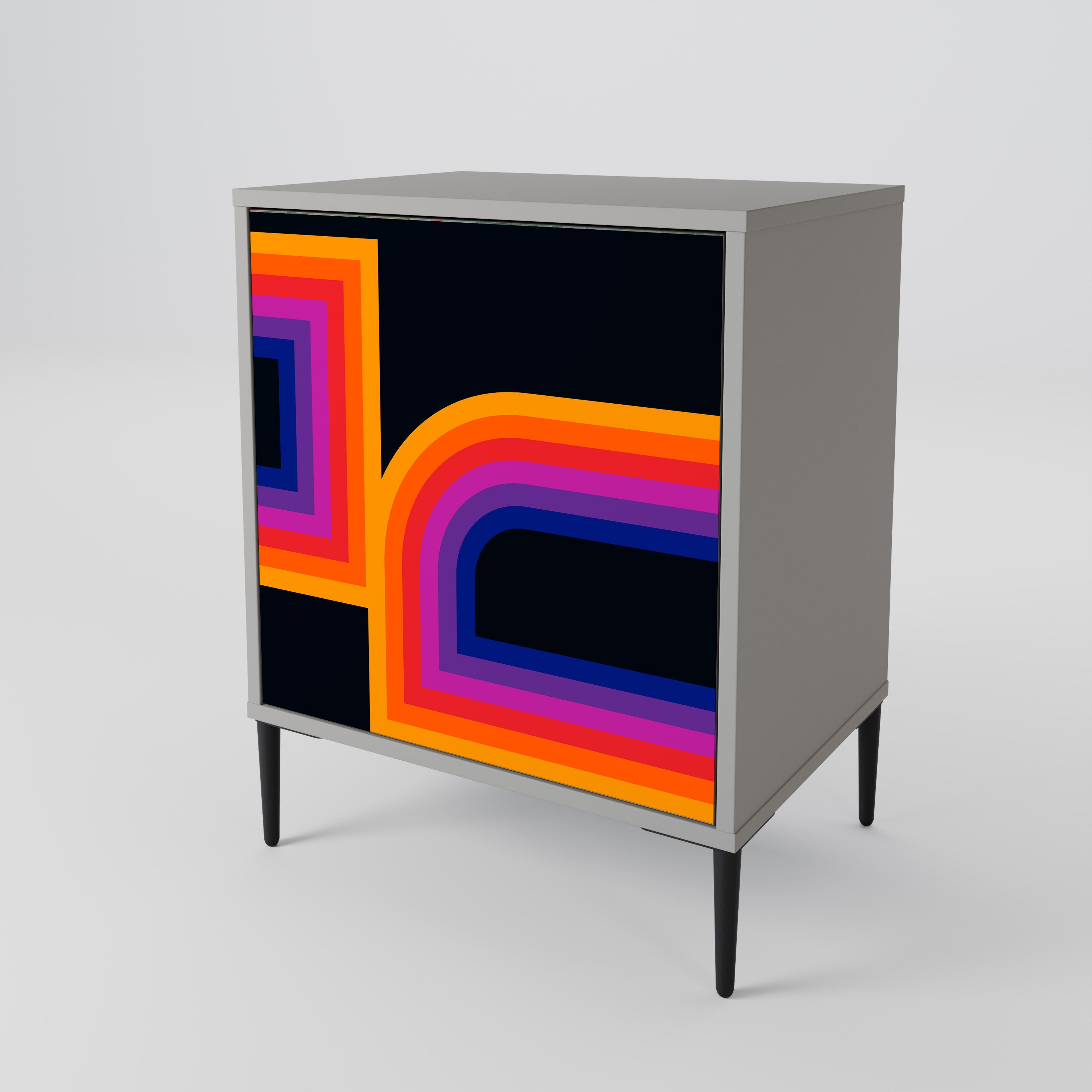 BLINDED BY THE LIGHTS 1-Door Sideboard