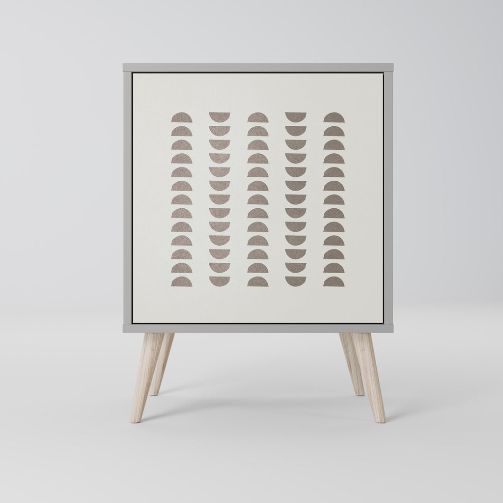 HARMONY ESSENCE Sideboard mit 1 Tür in Grau