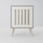 HARMONY ESSENCE Sideboard mit 1 Tür in Grau