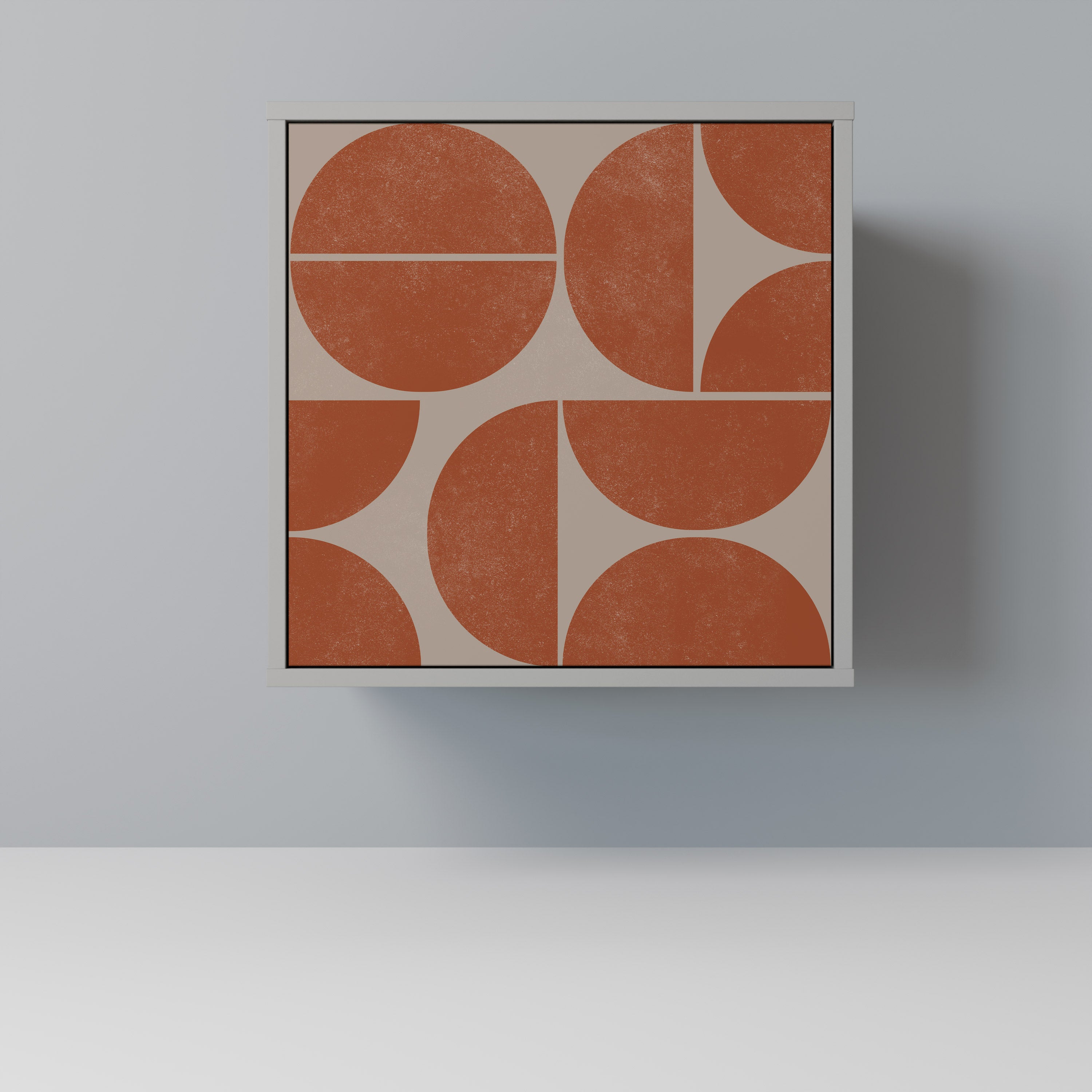 REPETITION COMPULSION Sideboard mit 1 Tür in Grau