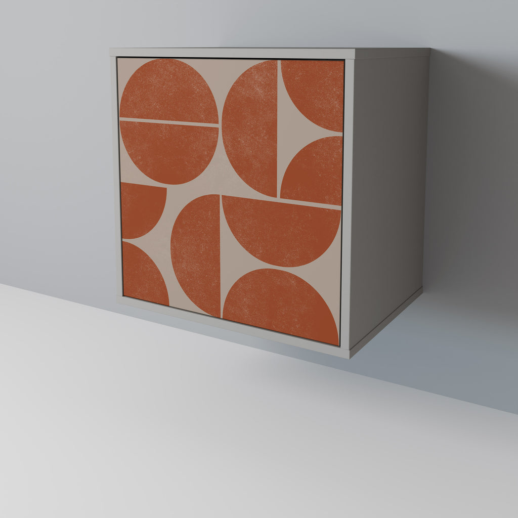 REPETITION COMPULSION Sideboard mit 1 Tür in Grau