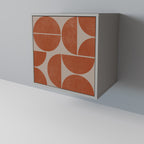 REPETITION COMPULSION Sideboard mit 1 Tür in Grau