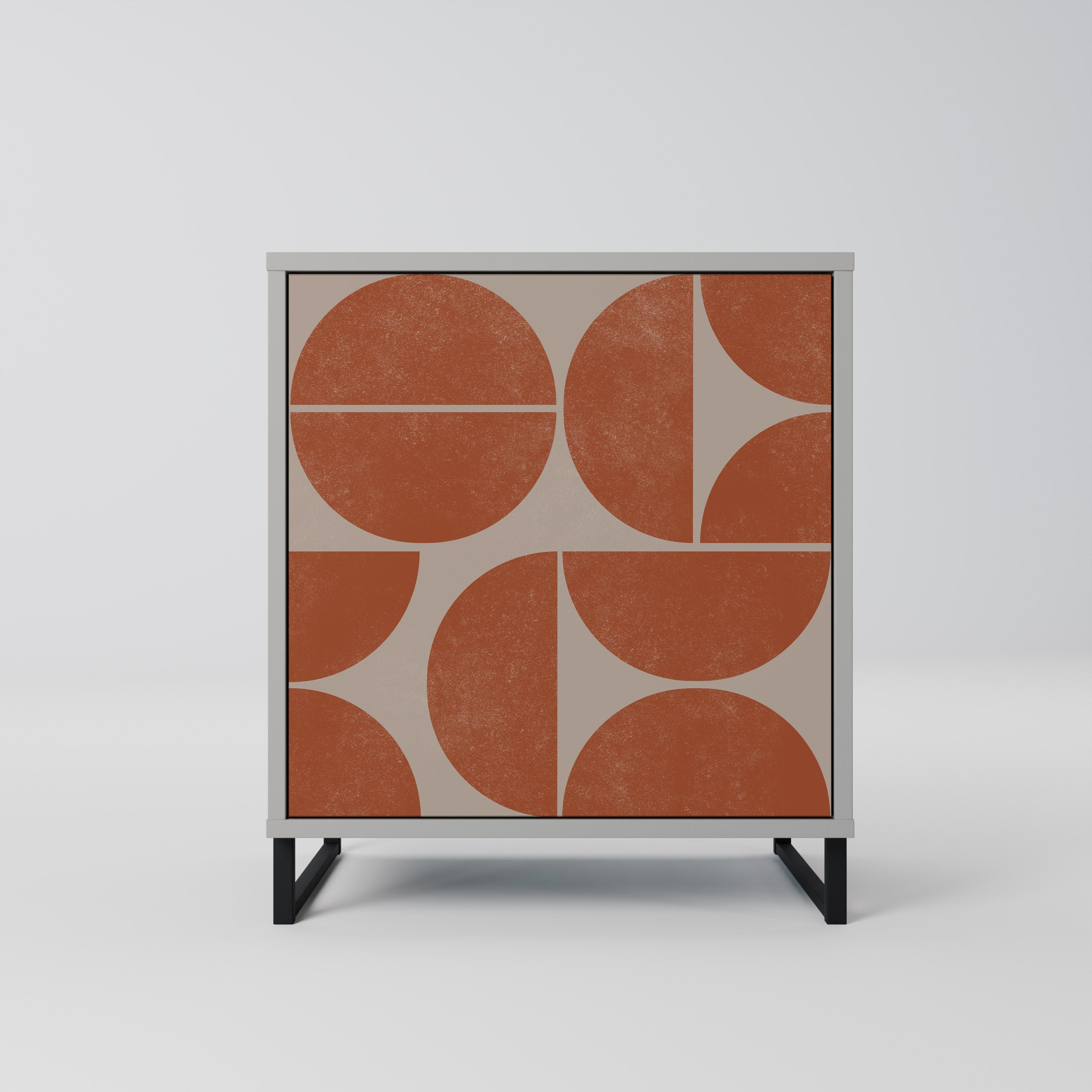 REPETITION COMPULSION Sideboard mit 1 Tür in Grau