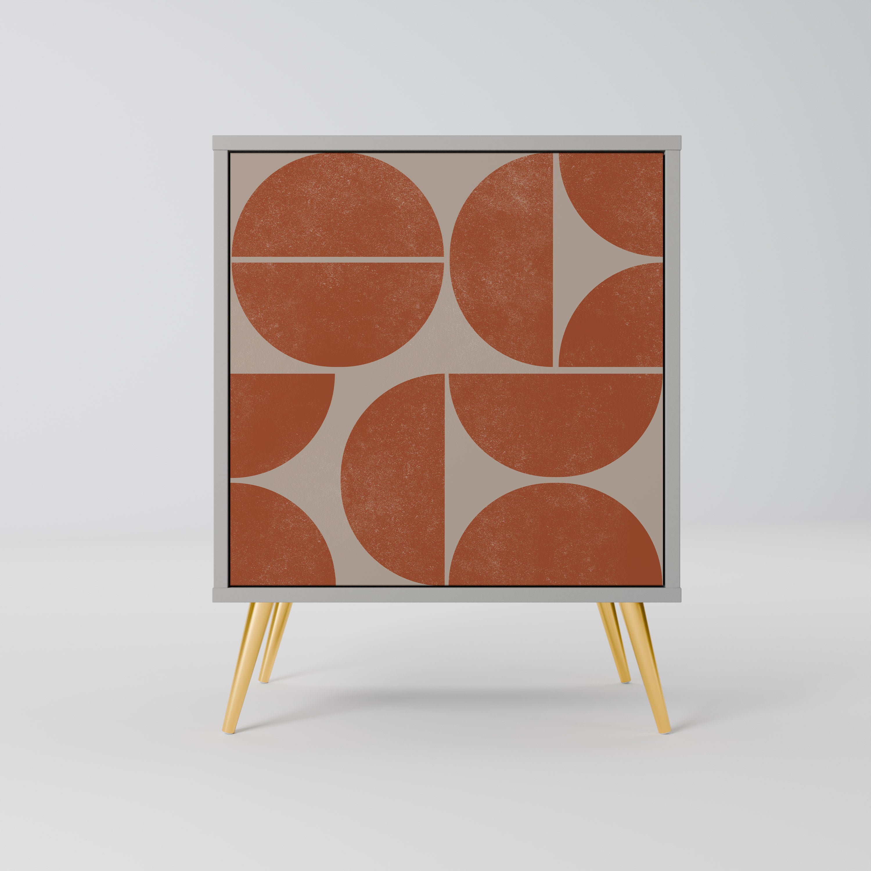 REPETITION COMPULSION Sideboard mit 1 Tür in Grau