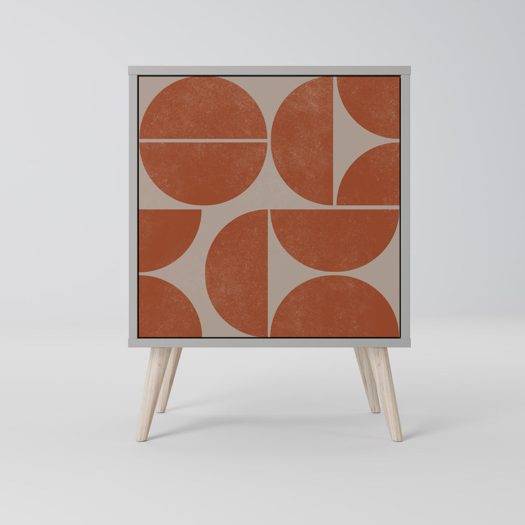 REPETITION COMPULSION Sideboard mit 1 Tür in Grau