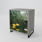 VIRGIN FOREST WITH SUNSET Sideboard mit 1 Tür in Grau