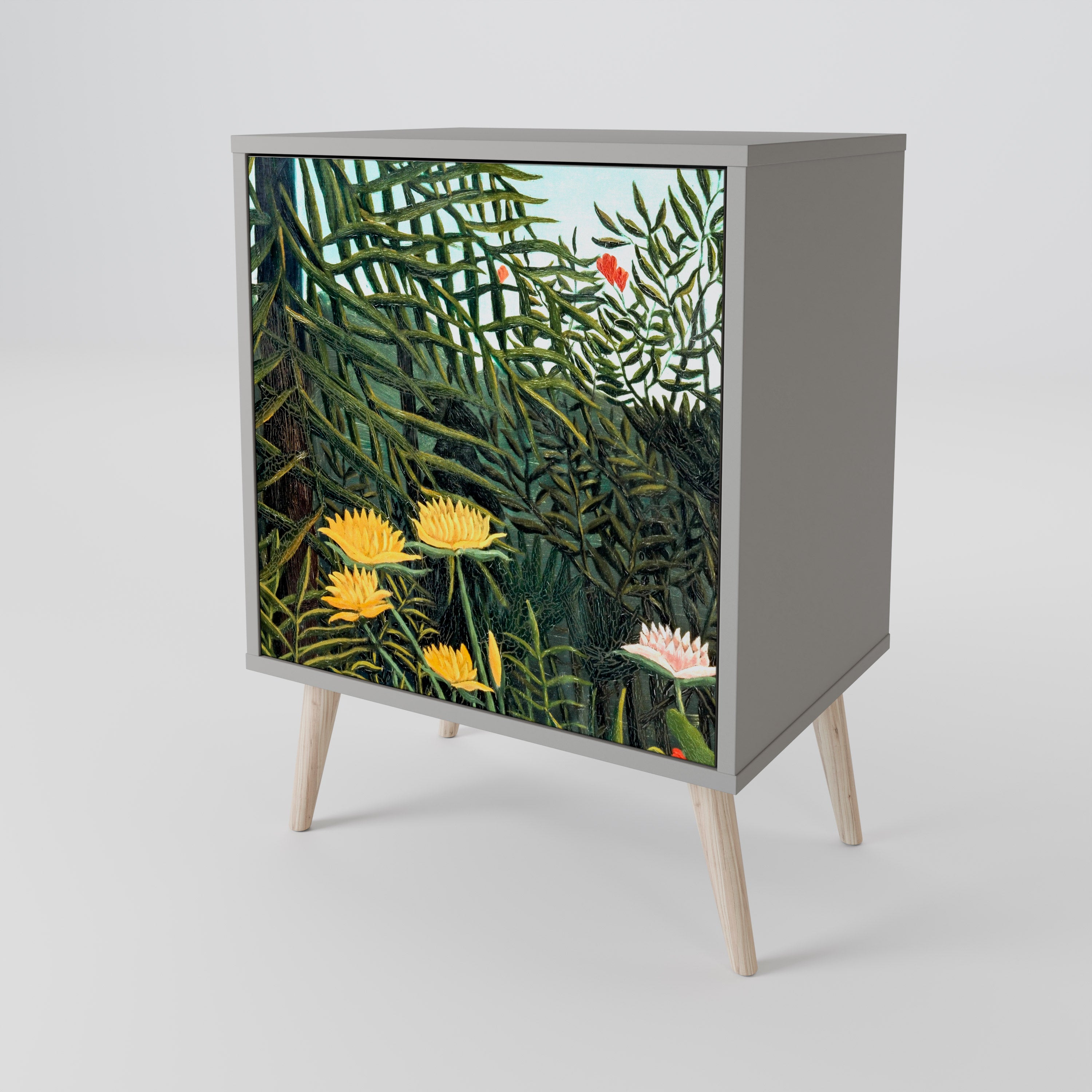VIRGIN FOREST WITH SUNSET 1-Door Sideboard