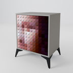 CONSTRUCTIVE ART Sideboard mit 1 Tür in Grau