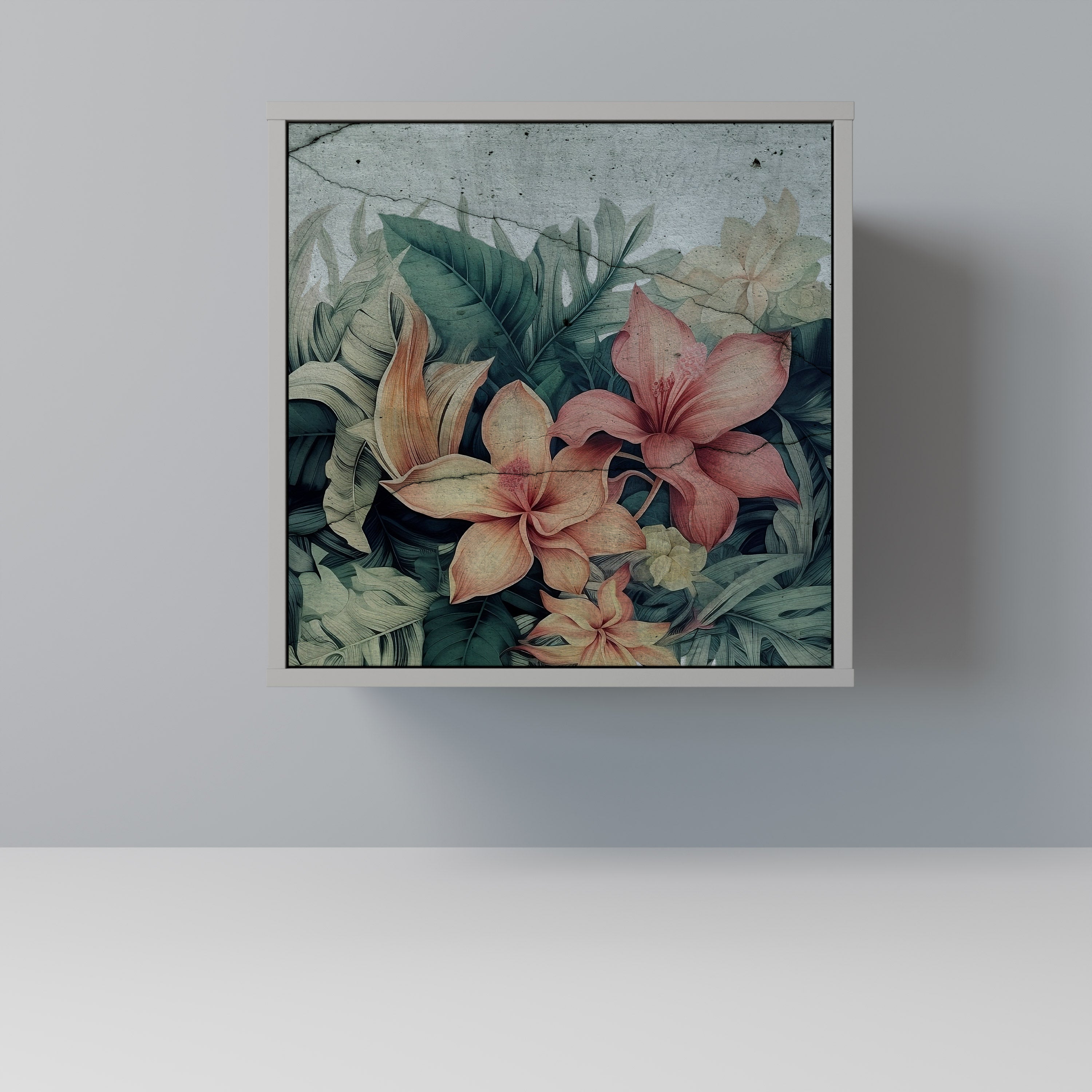 HEAVENLY BLOOM Sideboard mit 1 Tür in Grau