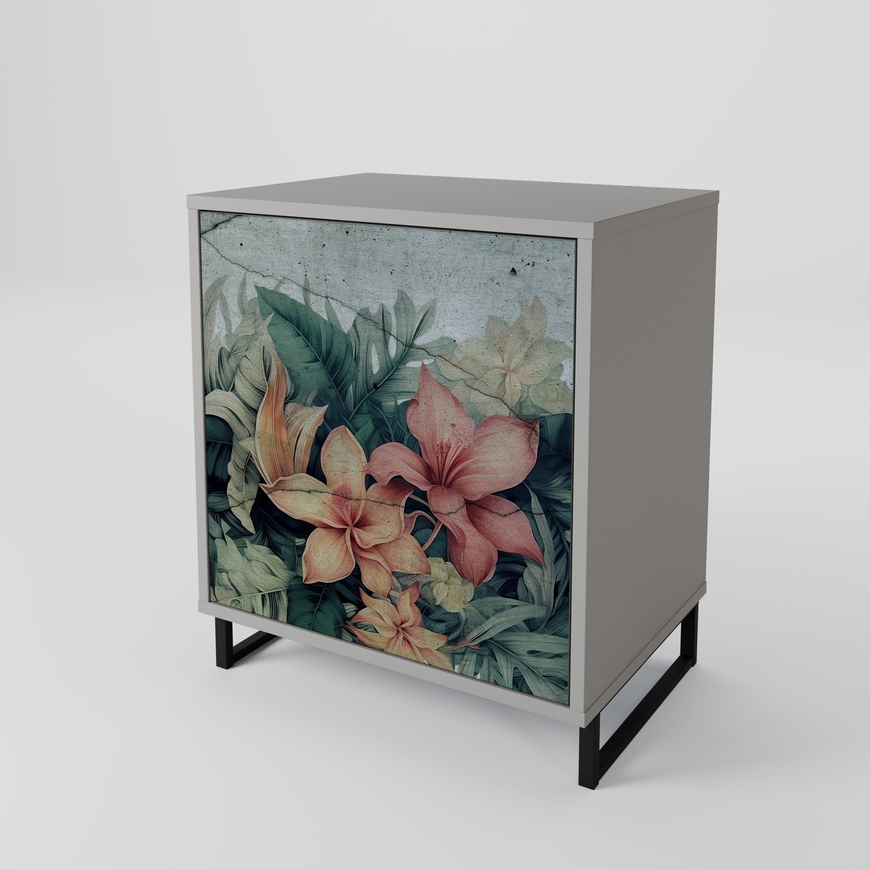 HEAVENLY BLOOM Sideboard mit 1 Tür in Grau