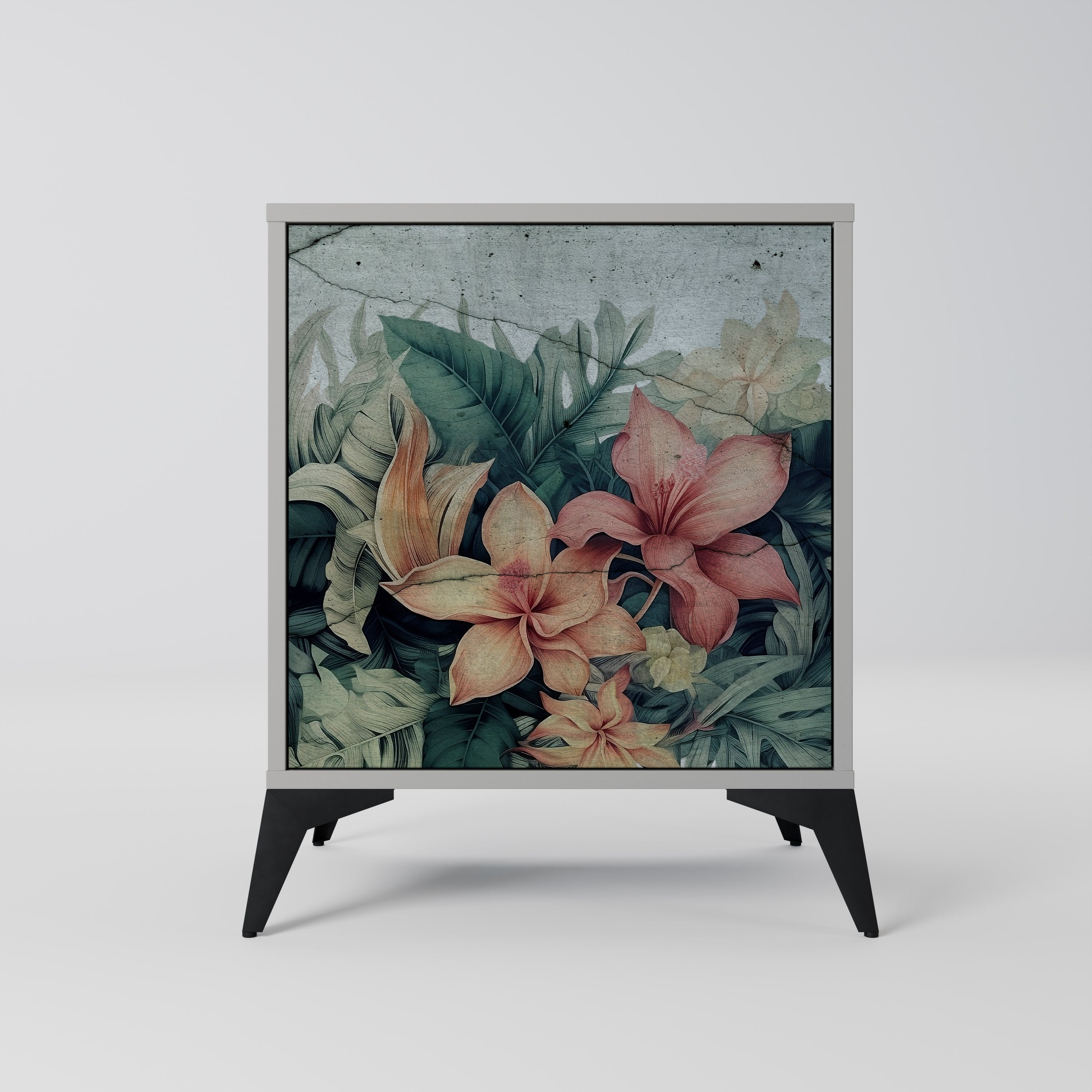 HEAVENLY BLOOM Sideboard mit 1 Tür in Grau