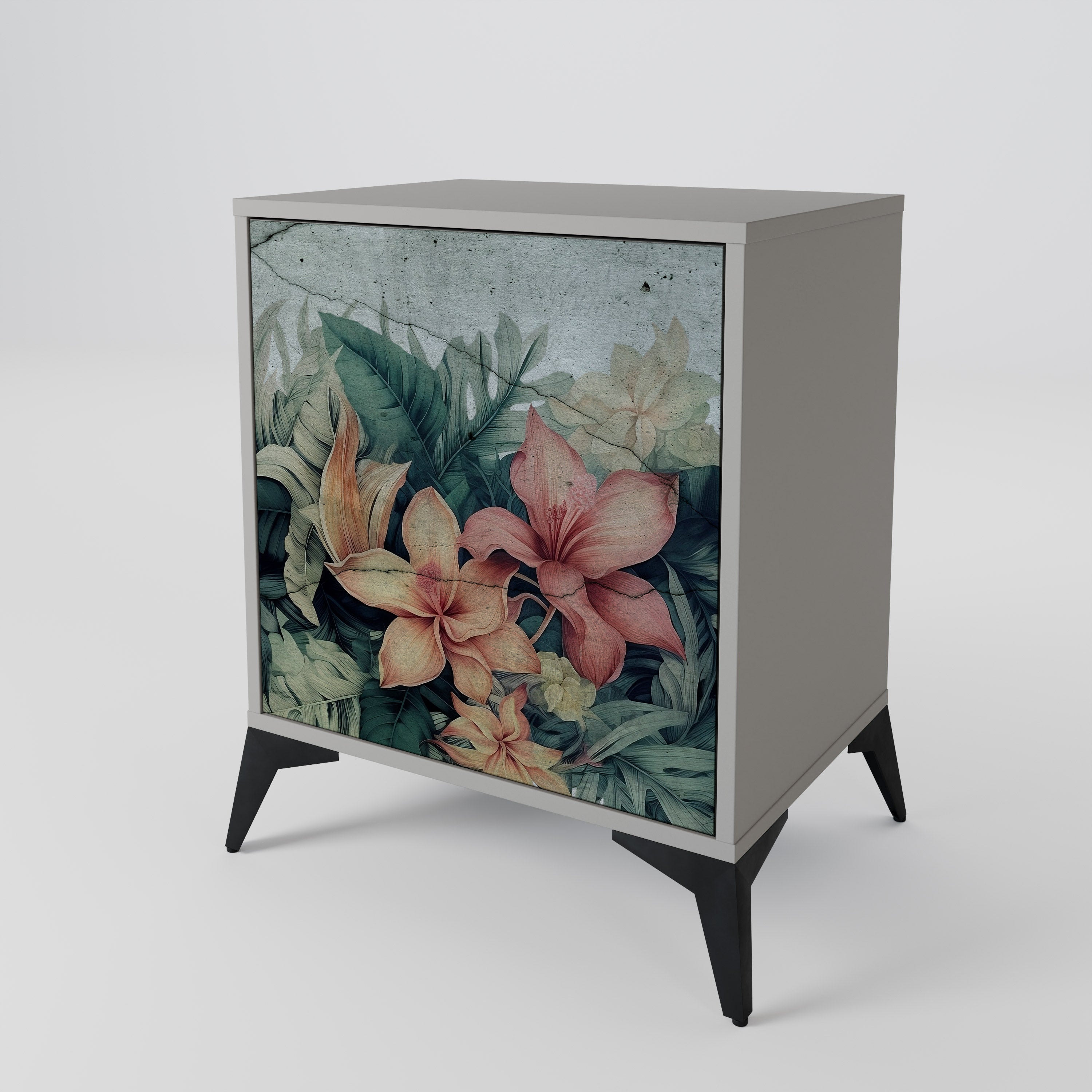 HEAVENLY BLOOM Sideboard mit 1 Tür in Grau