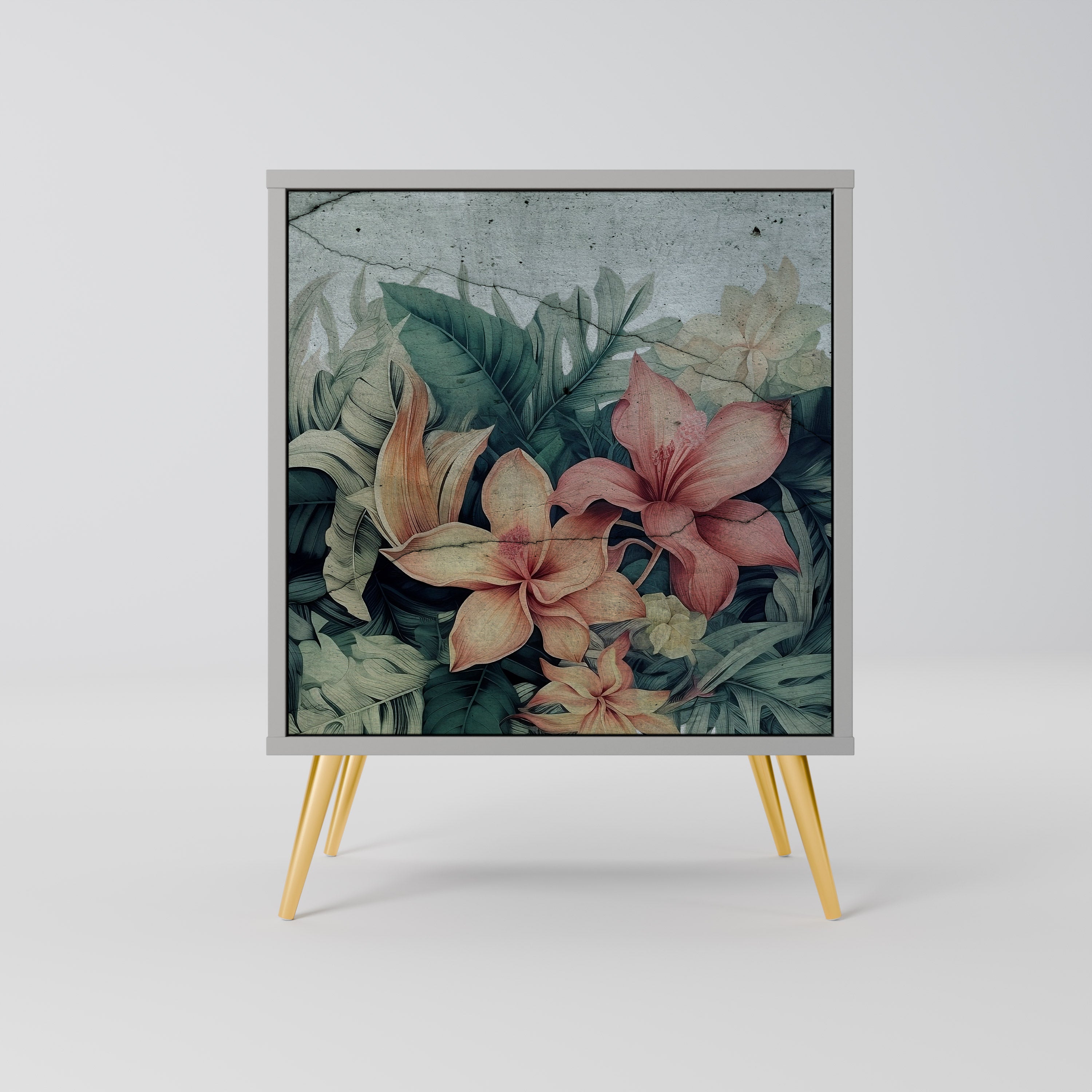 HEAVENLY BLOOM Sideboard mit 1 Tür in Grau