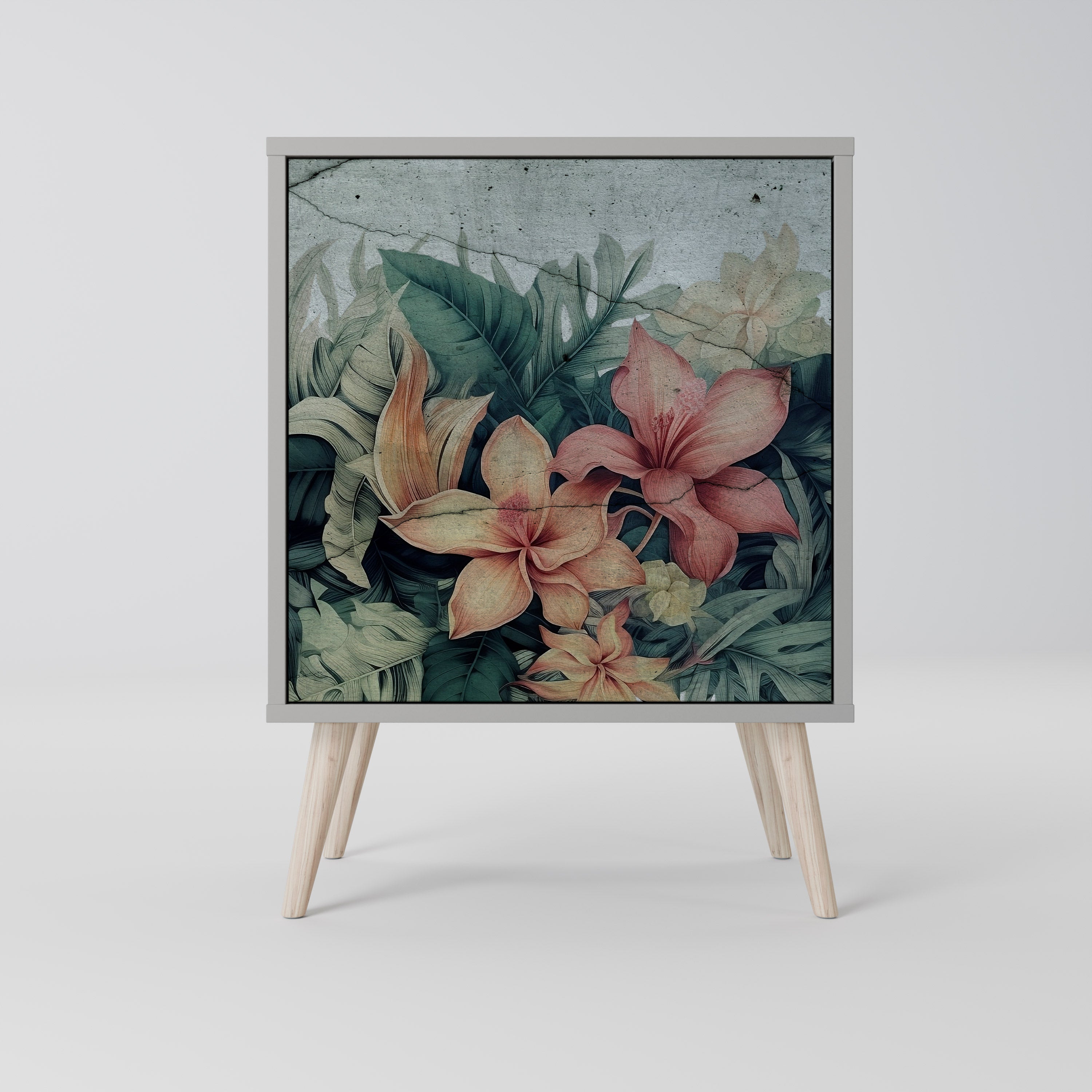 HEAVENLY BLOOM Sideboard mit 1 Tür in Grau