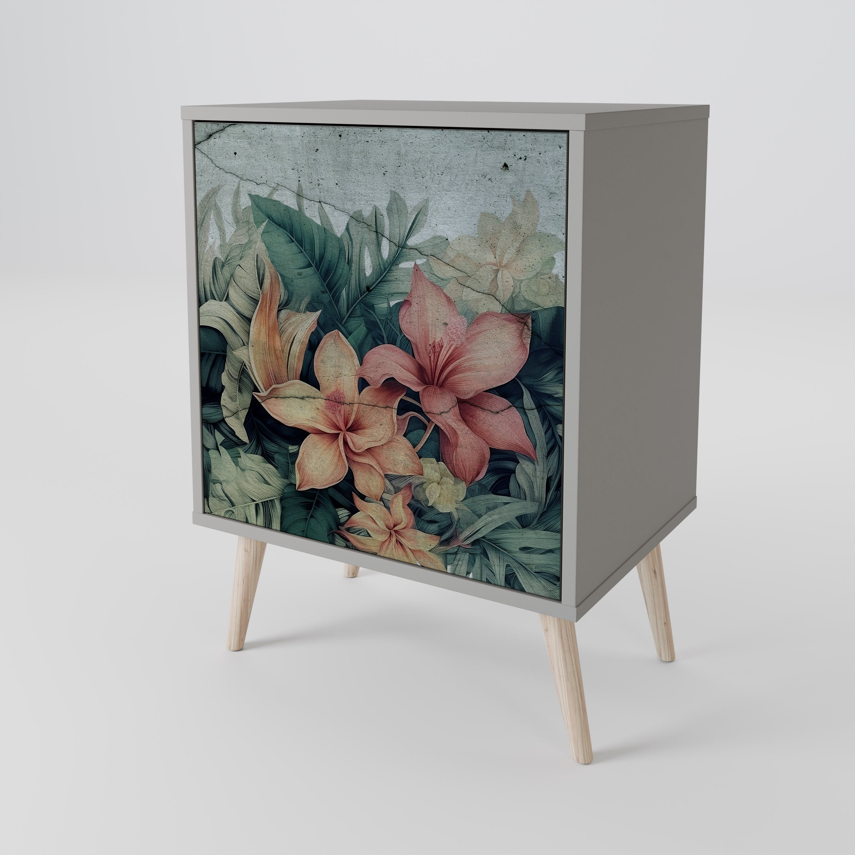 HEAVENLY BLOOM Sideboard mit 1 Tür in Grau