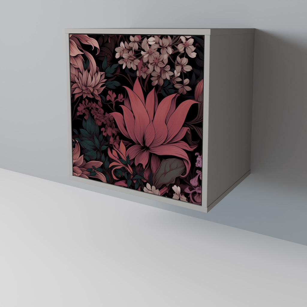 FLORAL WHISPER Sideboard mit 1 Tür in Grau