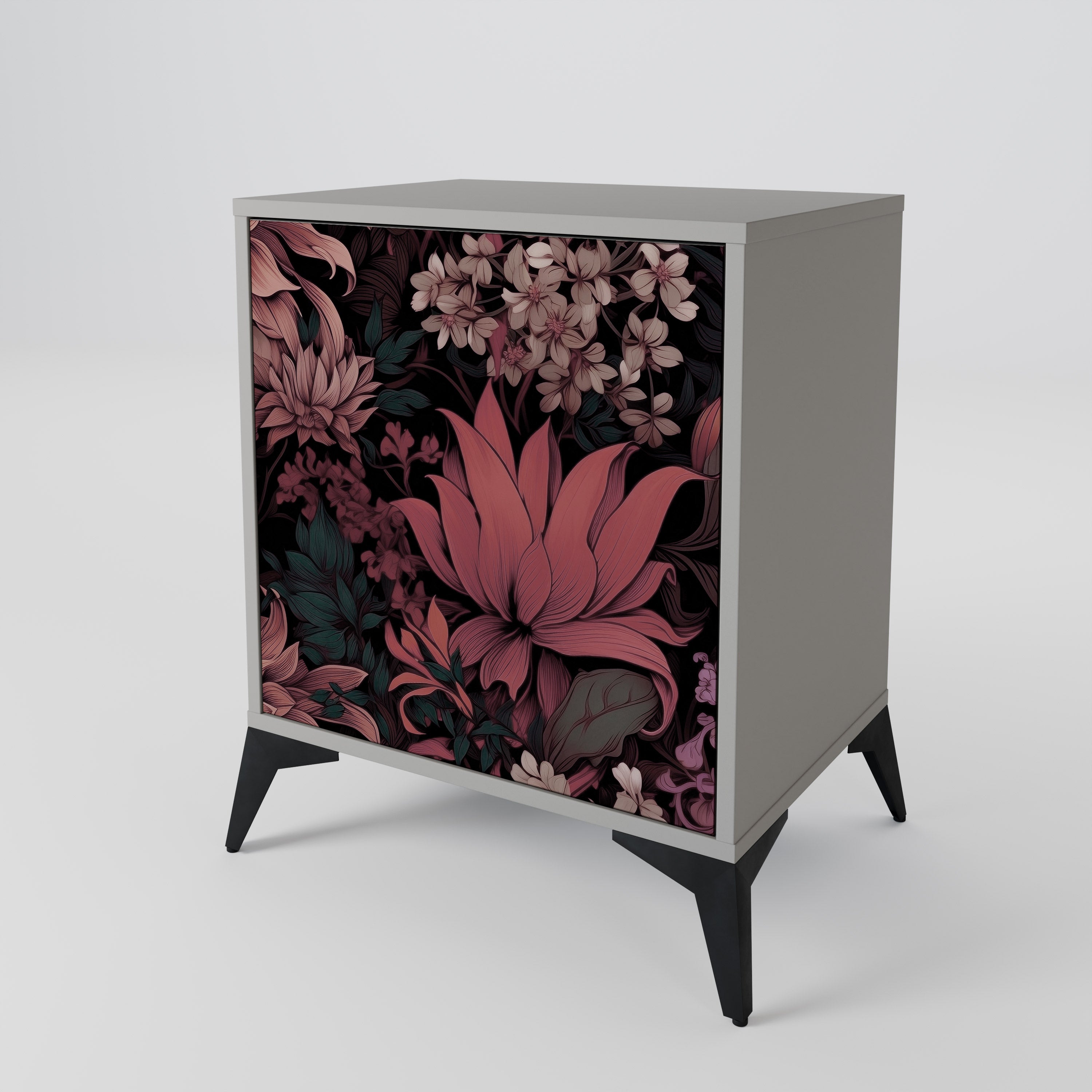 FLORAL WHISPER 1-Door Sideboard