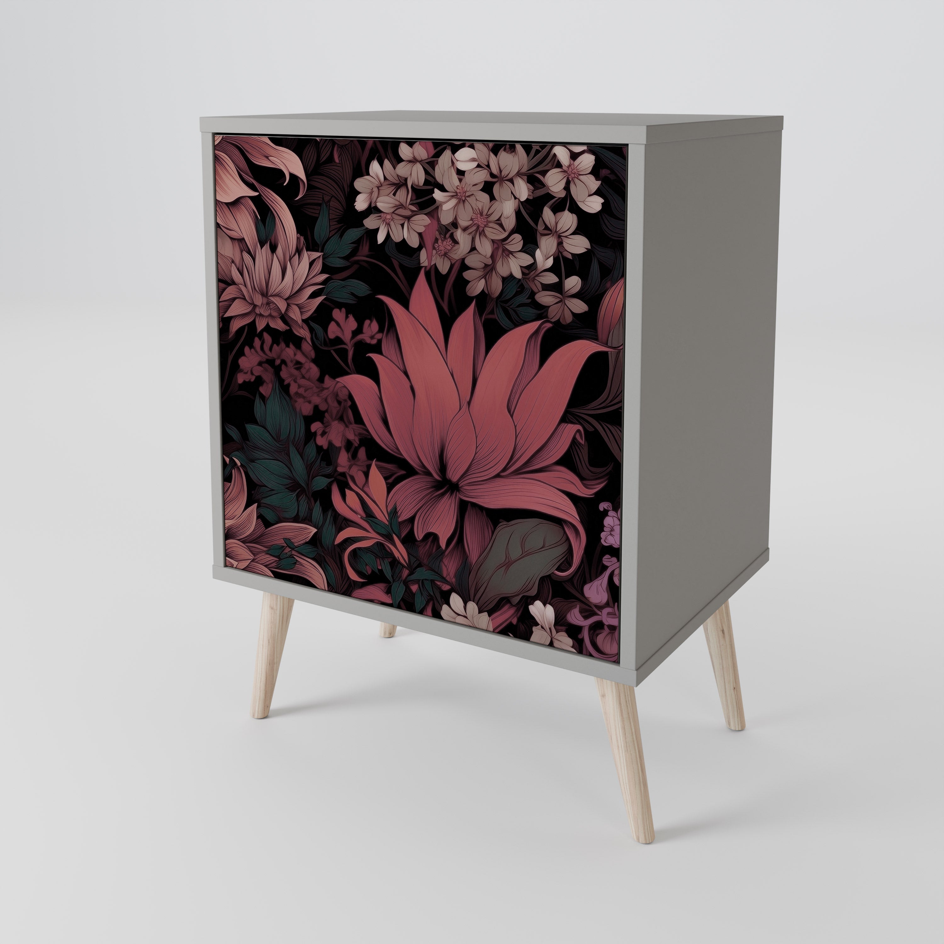 FLORAL WHISPER 1-Door Sideboard