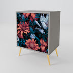 ETHEREAL BLOSSOMS Sideboard mit 1 Tür in Grau