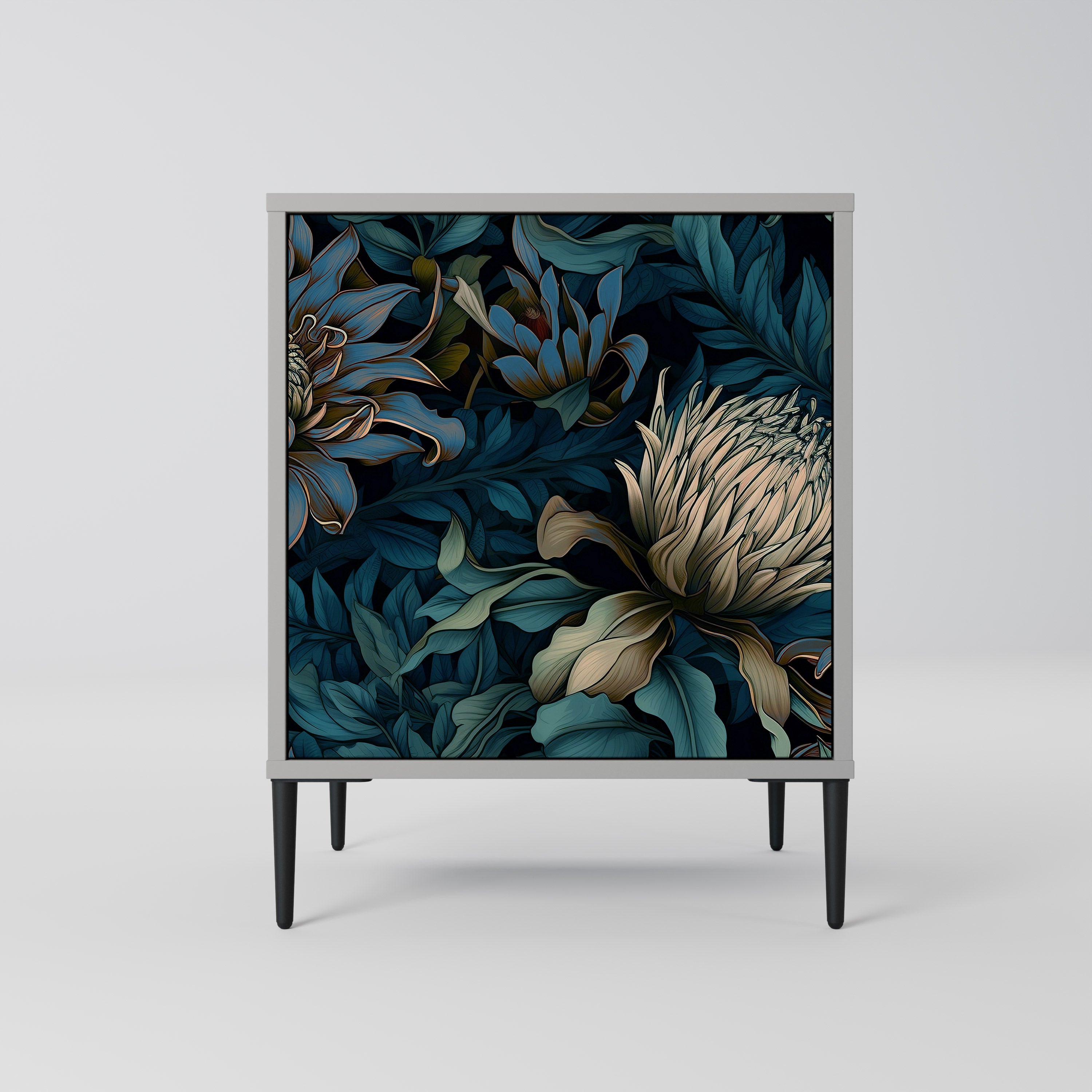 TWILIGHT BLOOM Sideboard mit 1 Tür in Grau