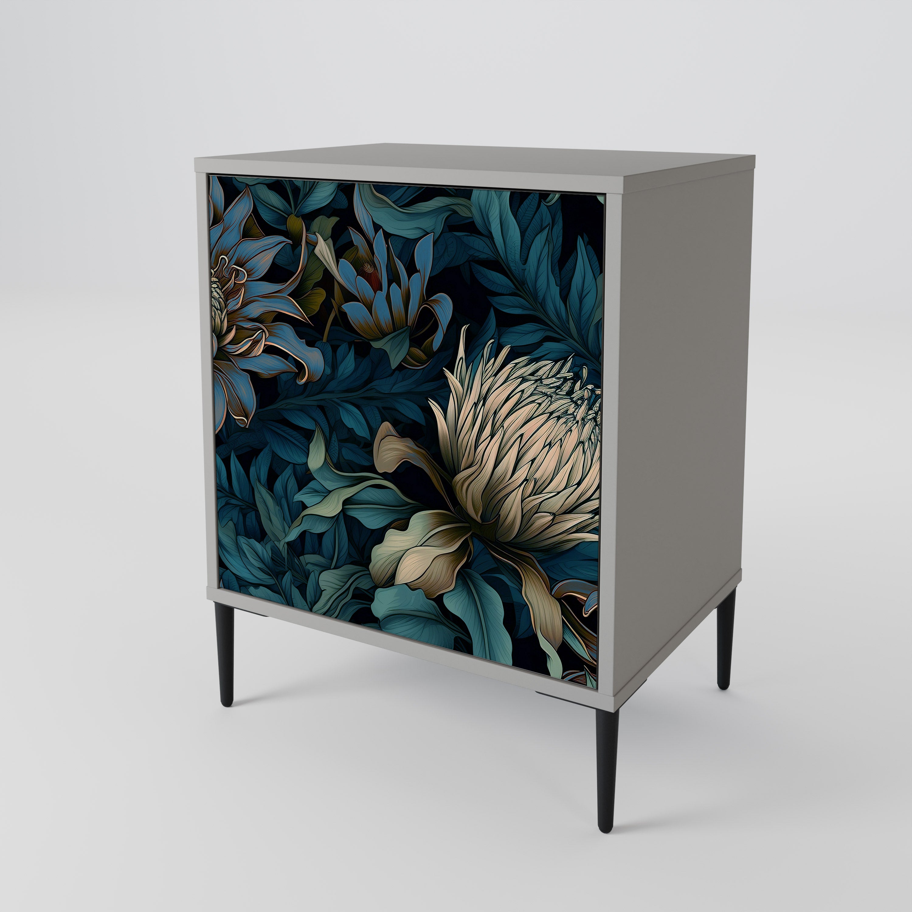 TWILIGHT BLOOM 1-Door Sideboard