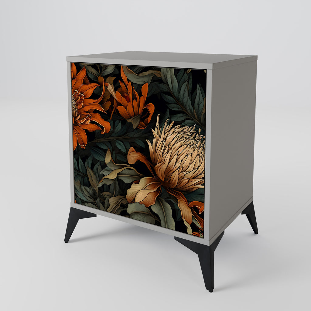 DAWN BLOOM Sideboard mit 1 Tür in Grau