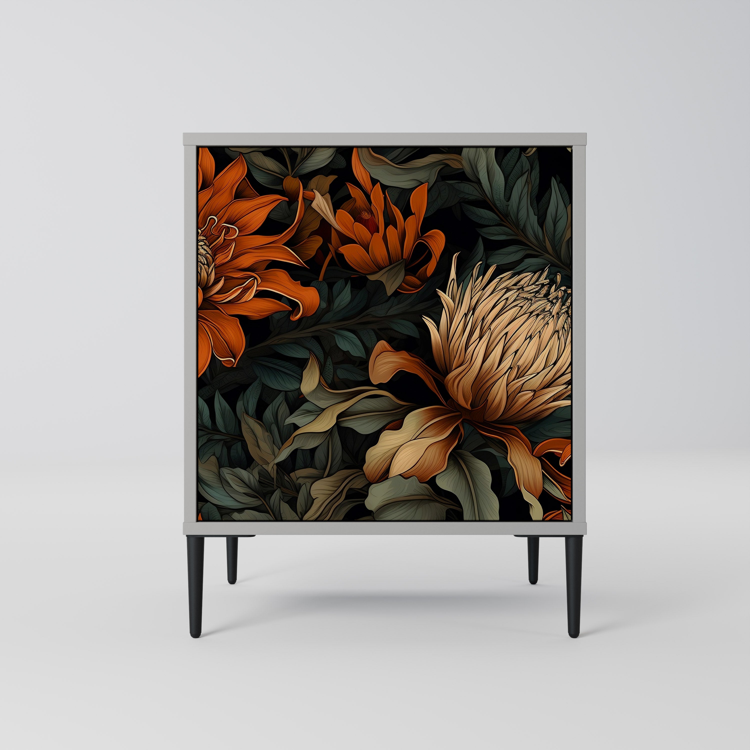 DAWN BLOOM Sideboard mit 1 Tür in Grau