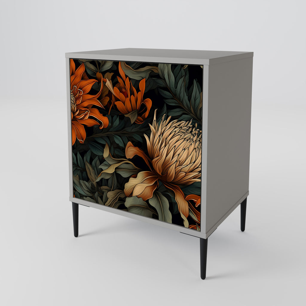 DAWN BLOOM Sideboard mit 1 Tür in Grau