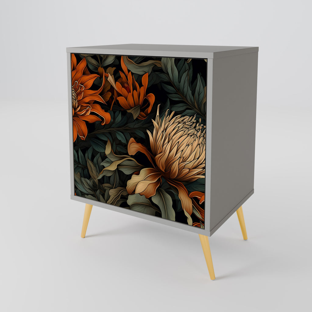 DAWN BLOOM Sideboard mit 1 Tür in Grau