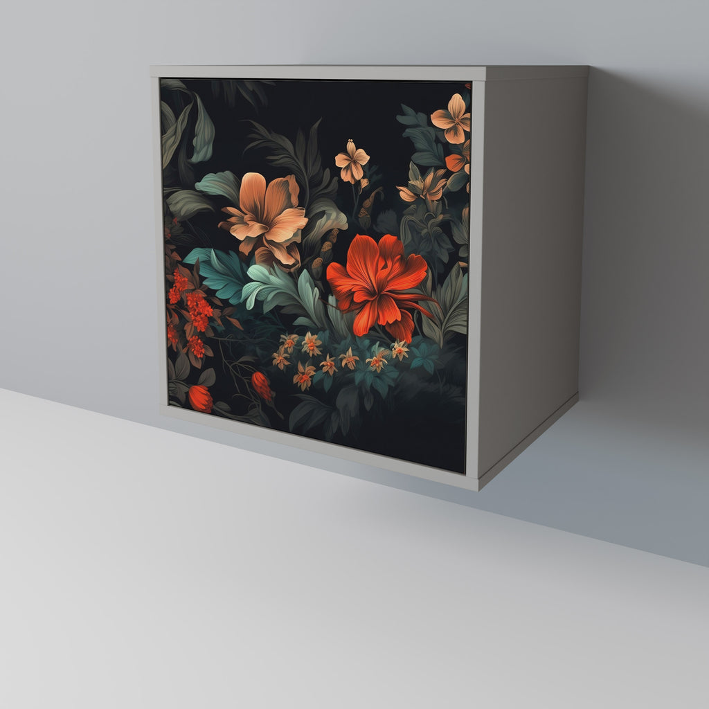 IMAGINARY BLOSSOM Sideboard mit 1 Tür in Grau