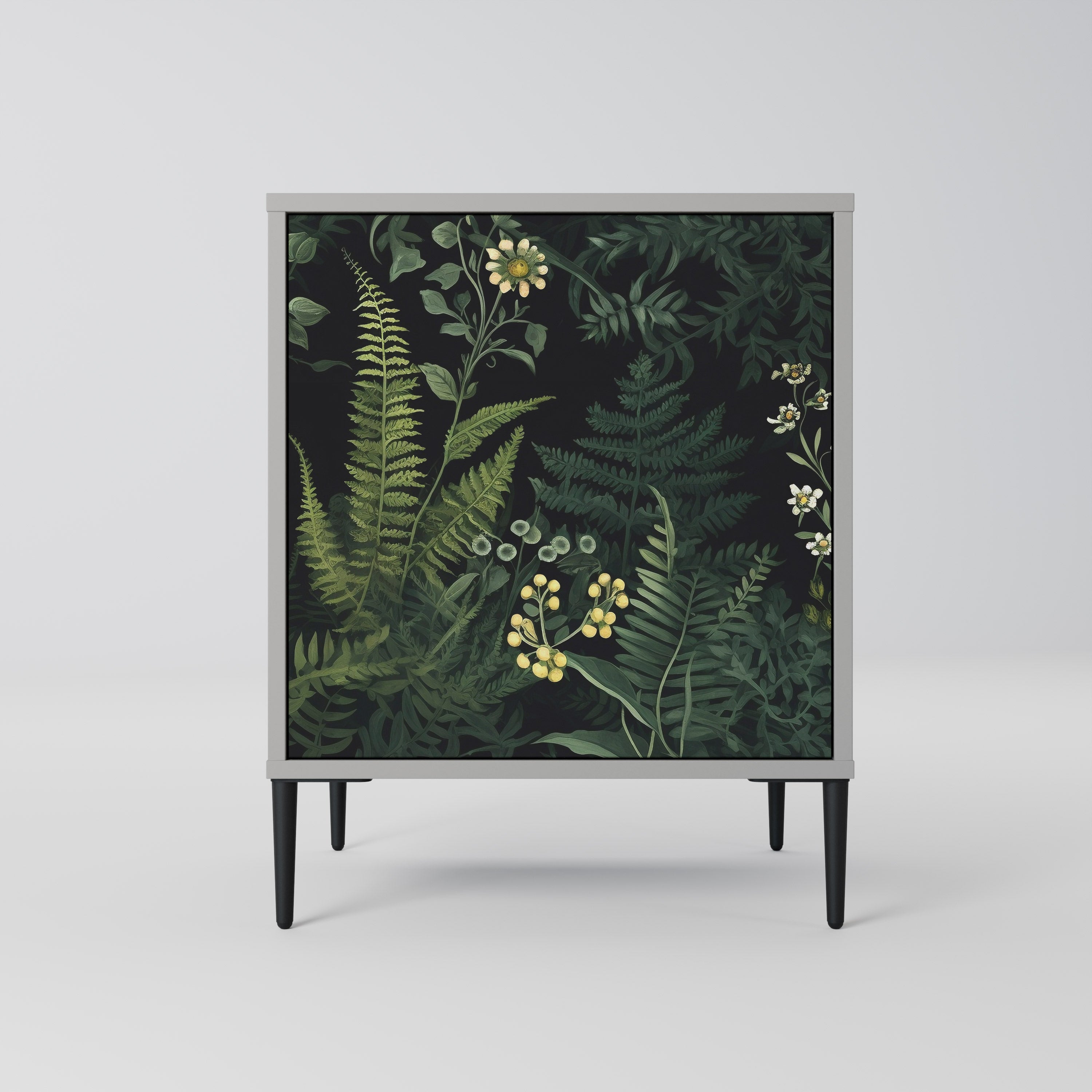 FERN FLOWERS Sideboard mit 1 Tür in Grau