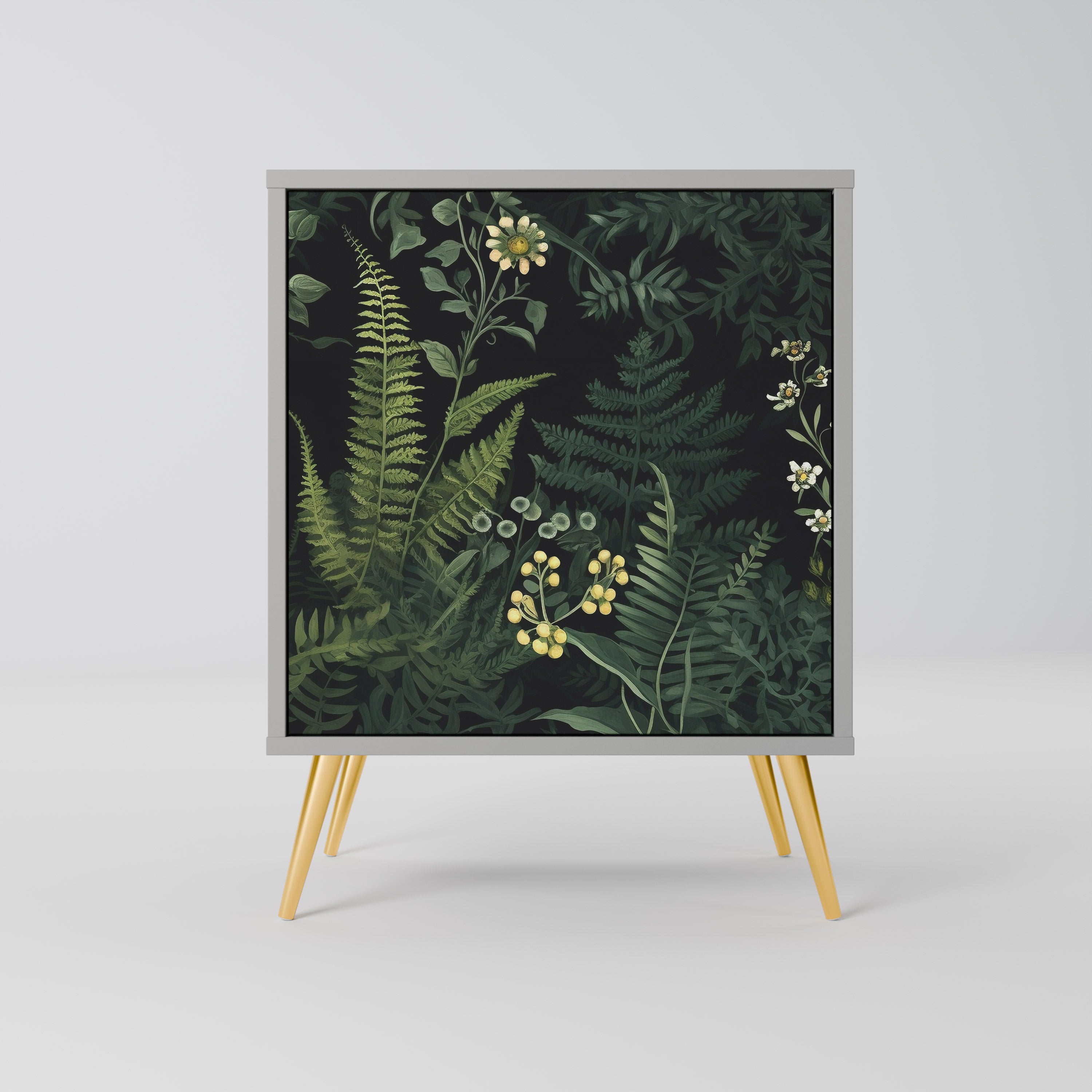 FERN FLOWERS Sideboard mit 1 Tür in Grau