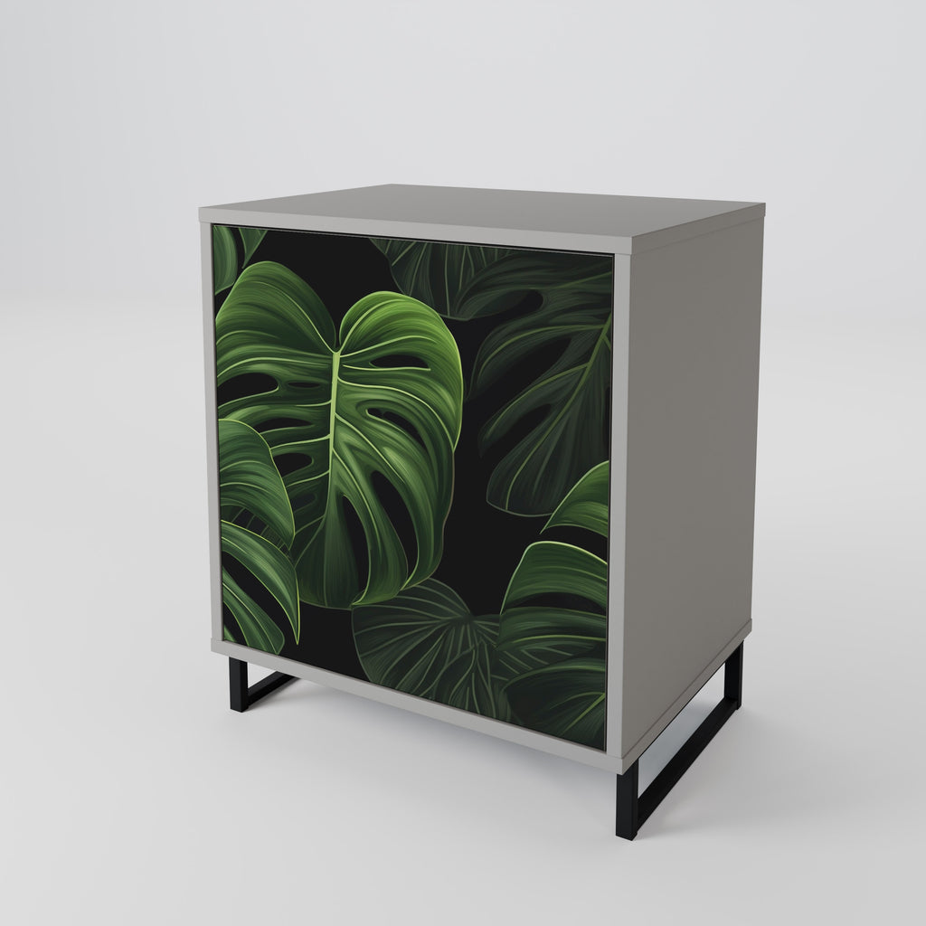 INFINITE MONSTERA Sideboard mit 1 Tür in Grau