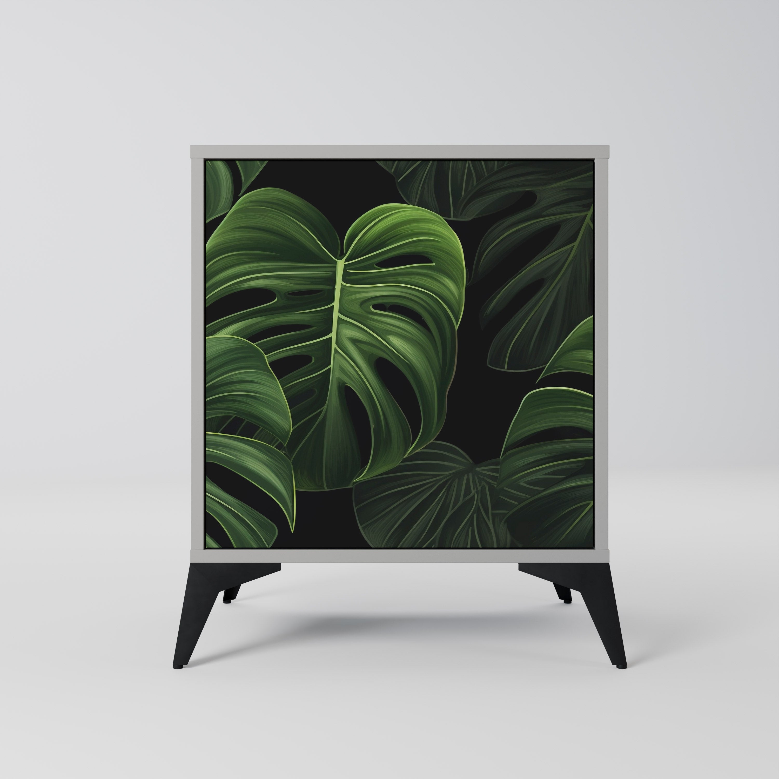 INFINITE MONSTERA Sideboard mit 1 Tür in Grau