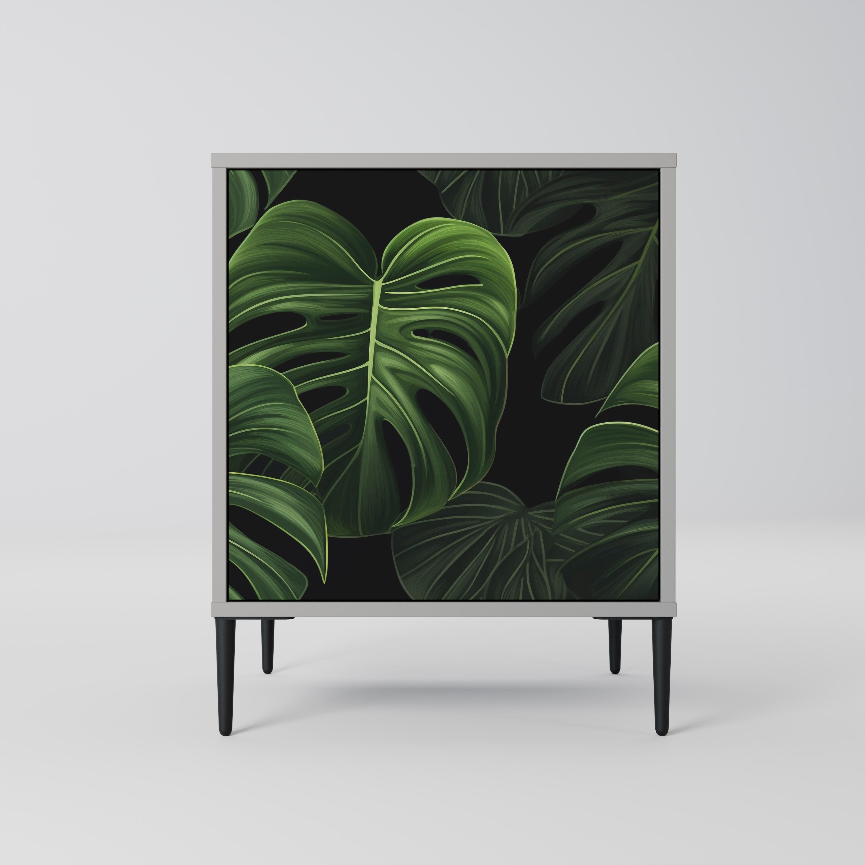 INFINITE MONSTERA Sideboard mit 1 Tür in Grau