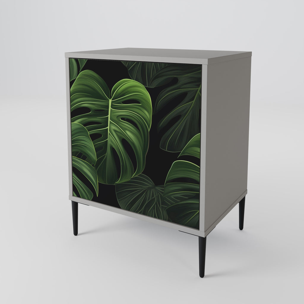 INFINITE MONSTERA Sideboard mit 1 Tür in Grau