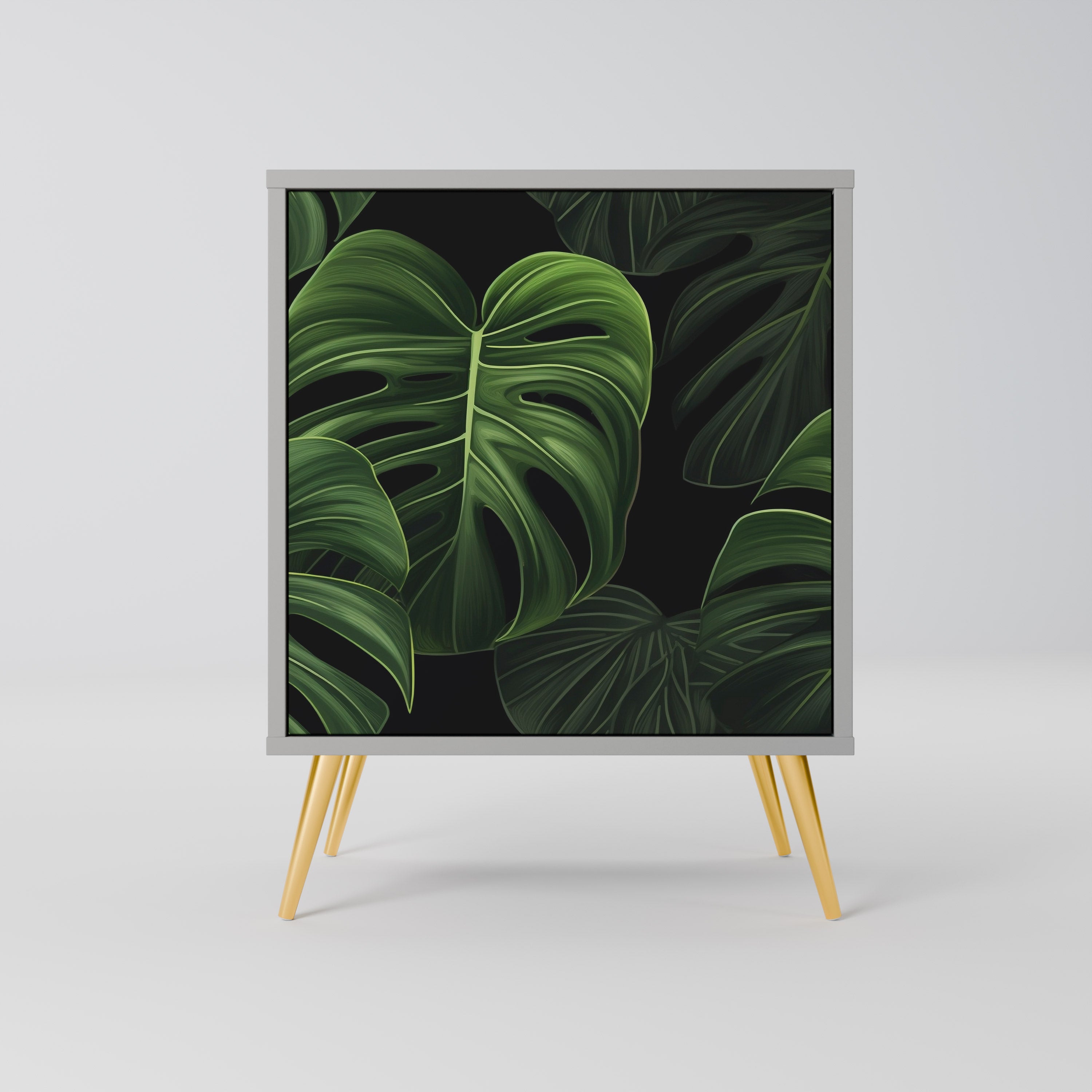 INFINITE MONSTERA Sideboard mit 1 Tür in Grau